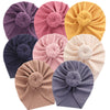 Baby Hats Newborn Baby Turban Baby Girls Hospital Hat Infant Toddler Kid Hat Big Hair Bow Top Knot Head Wrap