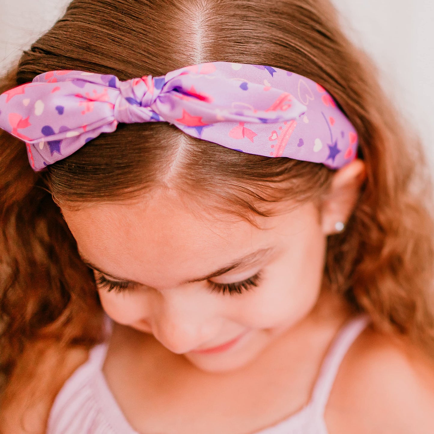 Frog Sac Princess Knot Headband For Girls, Knotted Toddler Bow Headbands For Kids, Cute Child Knot Hair Bands For Toddlers, Hard