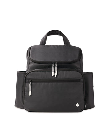 Skip Hop Diaper Bag Backpack with Portable Changing Pad Adjustable Pocket for 30 oz Tumblers 9 Total Pockets Insulated Packing C