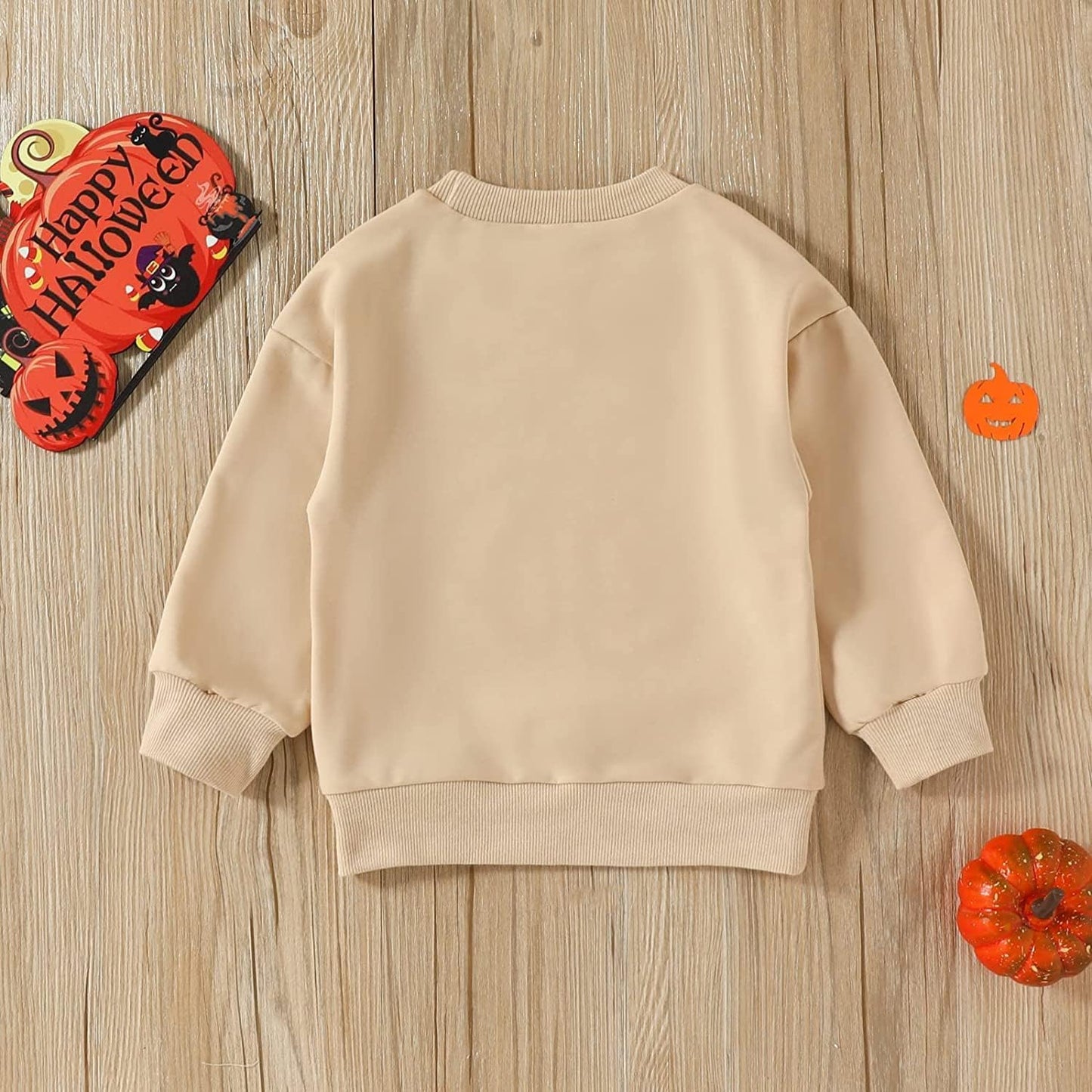 Boebnozcv Baby Boy Girl Pumpkin Sweatshirt Toddler Halloween Outfit This The Season Print Crewneck Pullover Sweater Shirt (This