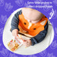 Silly Goose Silicone Animal Baby Bibs For Babies And Toddlers, Waterproof, Adjustable, Soft, Extra Wide Food Catcher Pocket (Bab