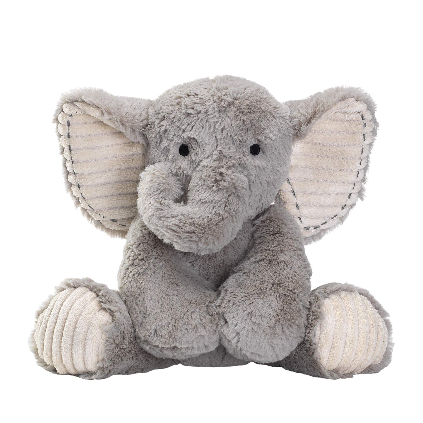 Lambs & Ivy Gray 5-Piece Baby Gift Basket For Baby Shower/Newborn Welcome Home