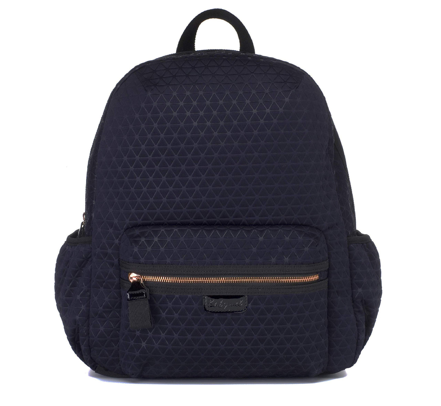 Luna Ultra Lite Navy Scuba Diaper Travel Backpack By Babymel | Large Capacity, Water Resistant, Modern Style, Multi-Functional A