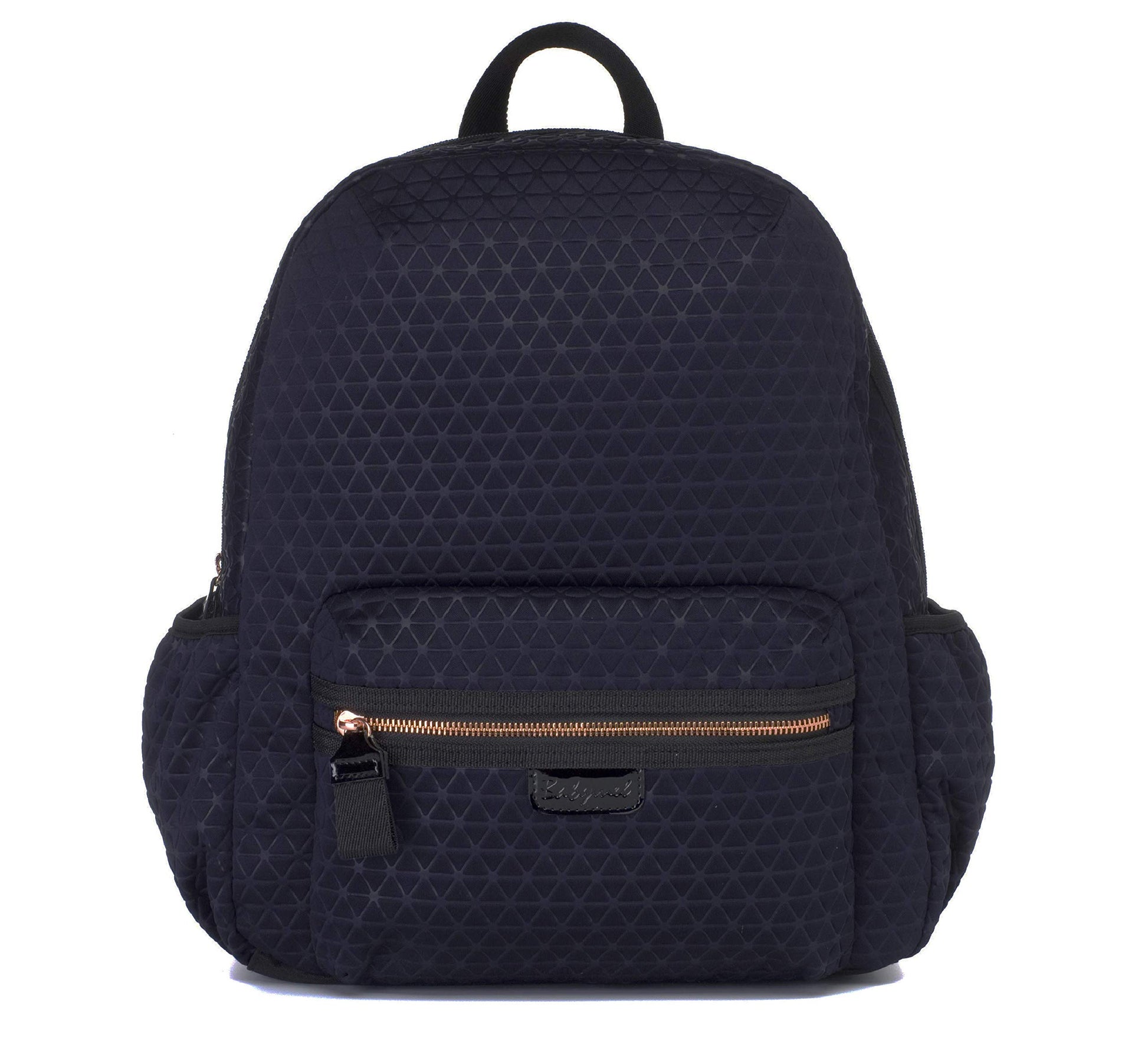 Luna Ultra Lite Navy Scuba Diaper Travel Backpack By Babymel | Large Capacity, Water Resistant, Modern Style, Multi-Functional A