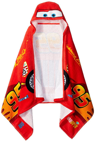 Disney/Pixar Cars Tune Up Hooded Cape Towel, 22    X 51