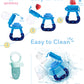 Baby Food Feeder/Fruit Feeder Pacifier Nibbler (2 Pack) - Infant Teething Toys | Silicone Feeder Baby | Mesh Teethers For Babies