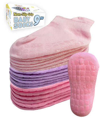 Toddler Socks 3T-4T 4T-5T For Boys Girls Kids Child 6 Years Grippy Non Slip Grip