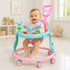 Kidsmate Musical Walker For Kids For 6 To 18 Months | Walker For Babies With Rattles, Lights & Push Handle | Adjustable Height, 