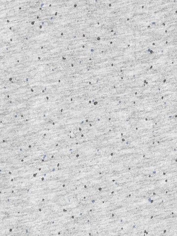 Simple Joys By Carter'S Baby Boys' 3-Pack Short-Sleeve Tee Shirts, Blue Heather/Grey Heather Dots/Navy Stripe, 2T