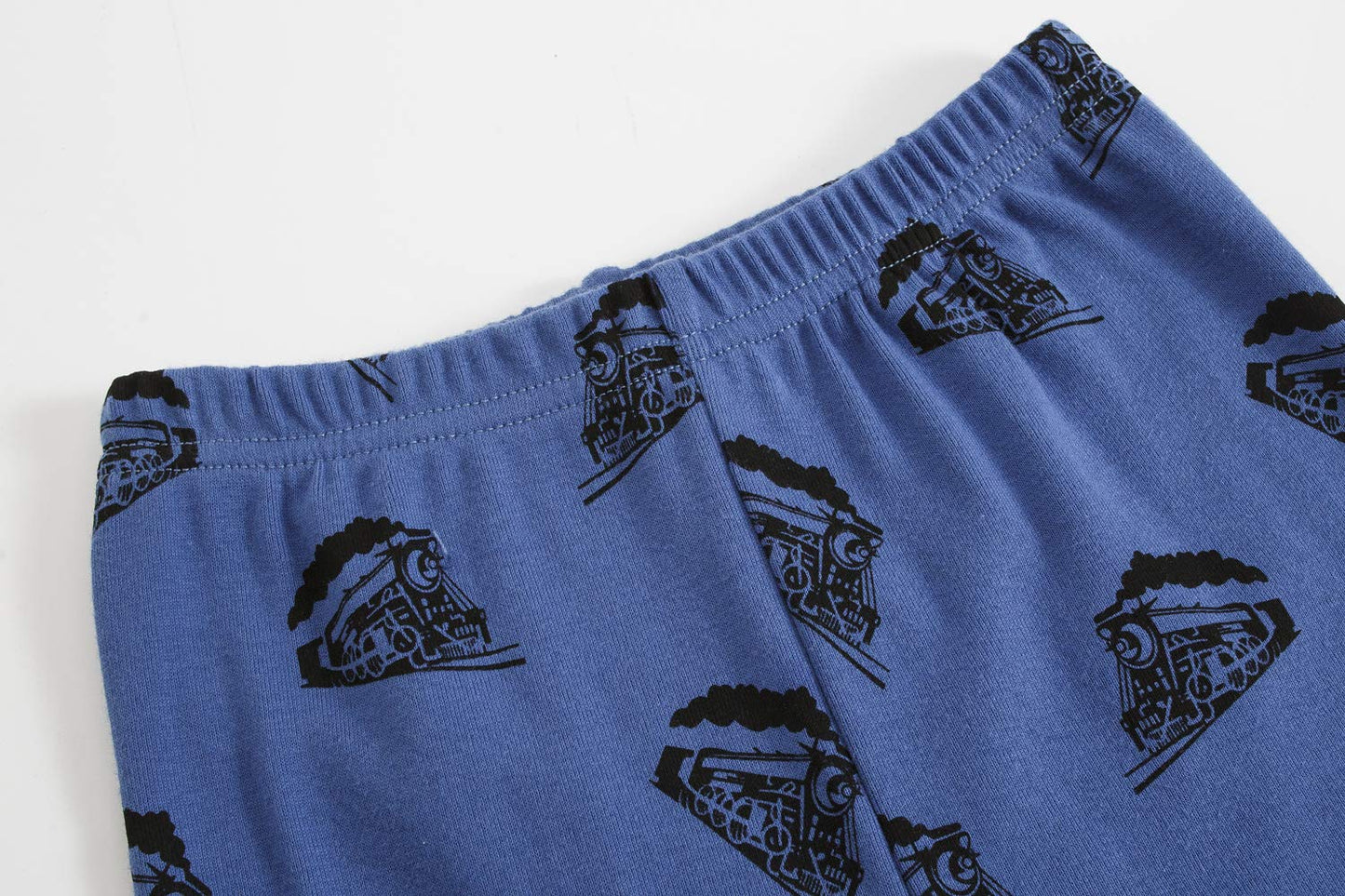 Pajamas For Boys 100% Cotton Train Pjs Toddler 2 Piece Long Sleeve Sleepwear Kids Clothes Set Outfits 7T /251