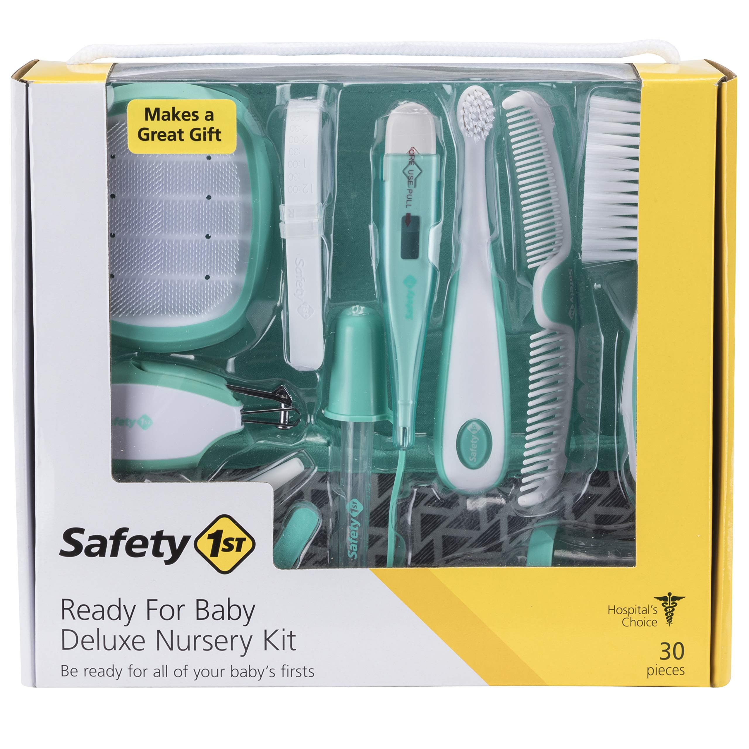 Safety 1st Nursery Care Health & Grooming Kit, Pyramids Aqua, One Size ...