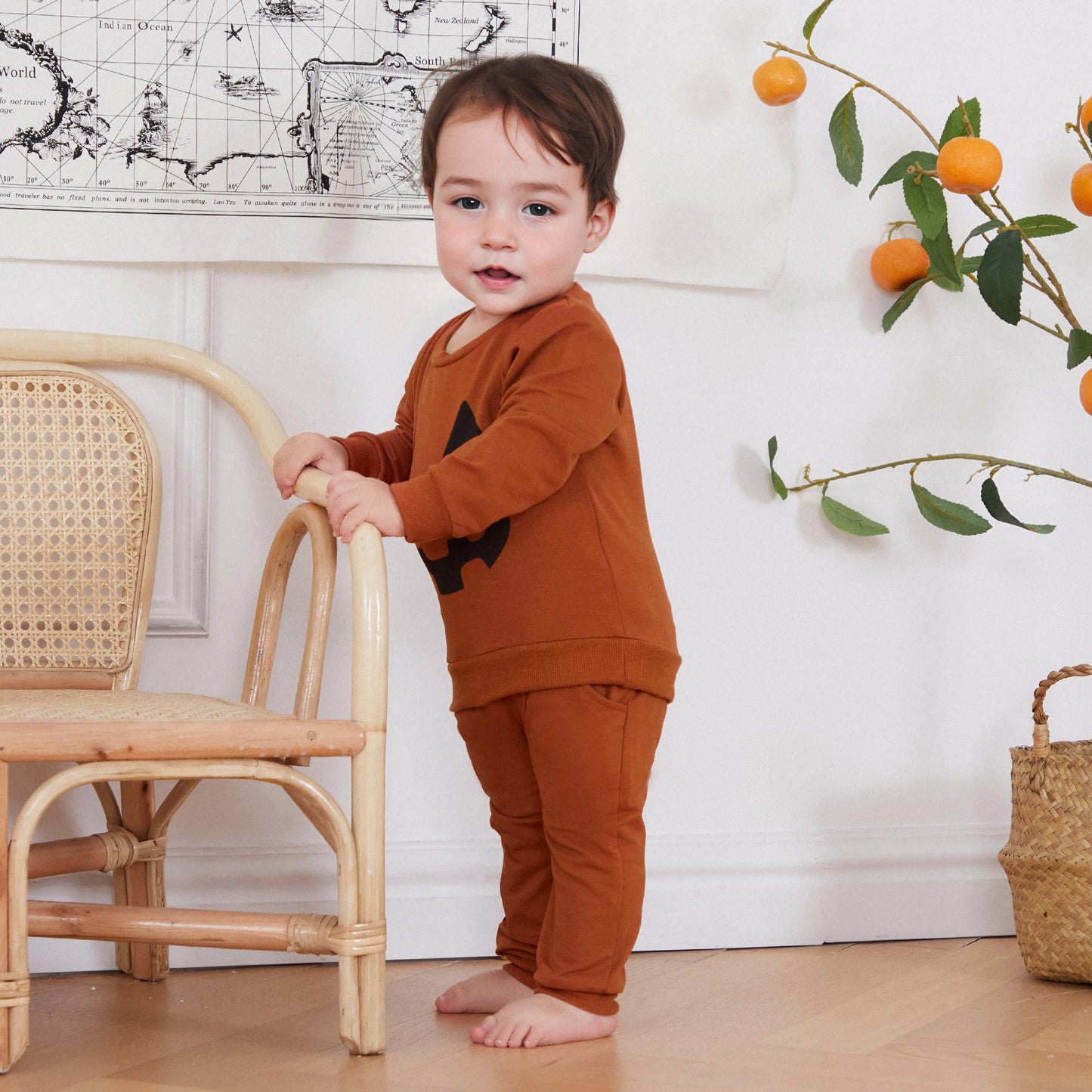 Liomengzi Infant Baby Boy Halloween Pants Outfits Long Sleeve Shirts Pumpkin Sweatshirt Pants Infant Boys Fall Winter Clothes Se