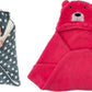 CTMKIDS Baby Wrap with Cushion Cap for Kids 74x84 cm  Grey & Baby Hooded Cum Wrap Blanket for Kids 92x66 cm  Carrot