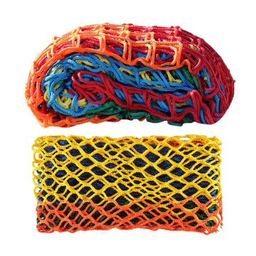 Lglfdj Multicolor Safety Rope Net For Kids, Exterior Guardrail Net For Stair Balcony, Knotless Fence Protective Netting, Outdoor