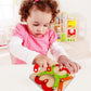 kizh Wooden Letter and Number Construction Activity Set Educational Preschool Toys Shape Color Recognition Pegboard Sorter Set B