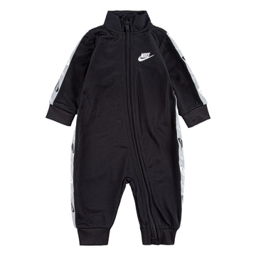 Nike Baby Boys Long Sleeve Tricot Taping Coverall (Black(56H984-023)/White, 3 Months)