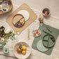 Moonkie Silicone Placemats For Baby & Kid, Stain Resistant Non-Slip Toddler Food Mats Eating Table Mat With 2 Packs (Dark Grey/L