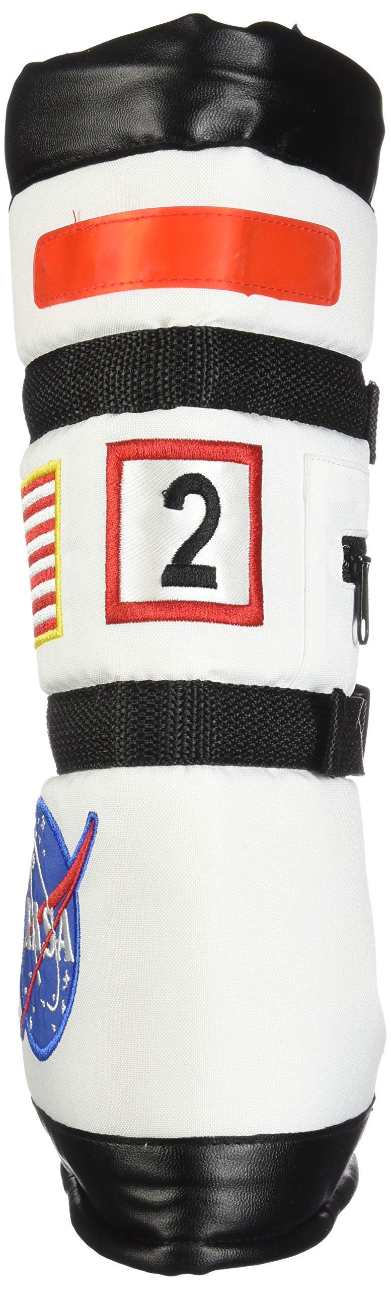 Aeromax Astronaut Boots, Size Small, White, With Nasa Patches