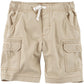 Carter'S Baby Boys Woven Short 224G351, Khaki, 9 Months Baby