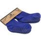 Gripjoy Toddler Socks With Grippers - Non Slip Socks For Kids - Toddler Grip Socks - 2T-4T - Blue - 4 Pairs