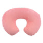 My Blankee Swiss Dot Minky Dot Nursing Pillow Slipcover, Coral, 18' X 16' X 5.5'