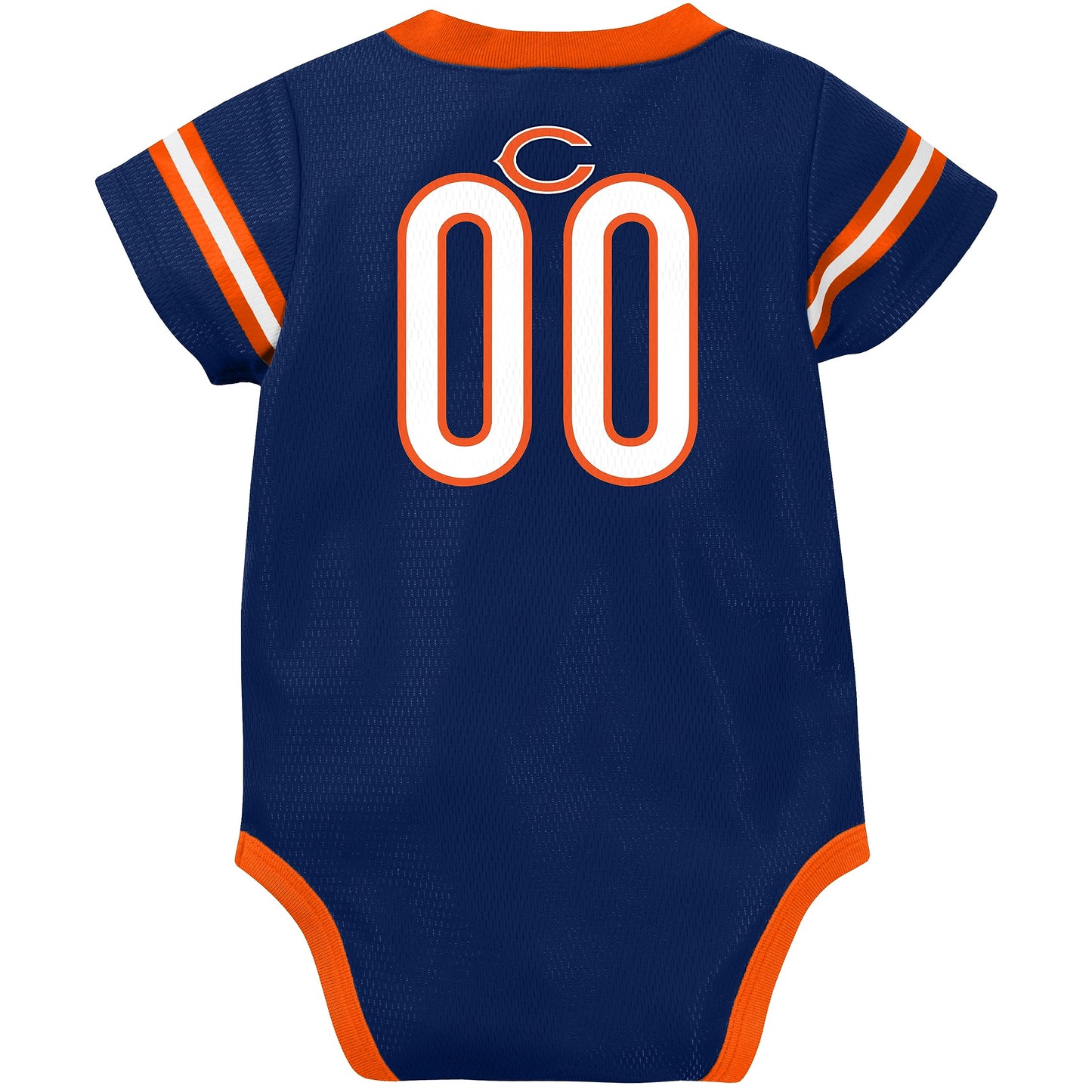 Nfl Chicago Bears Team Jersey Bodysuit, Blue/Orange Chicago Bears, 0-3 Months