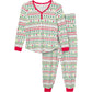Gerber Unisex Baby Women'S 2-Piece Holiday Family Matching Pajamas, Oh What Fun Fairisle