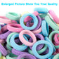 Qarwayoc Mini Hair Ties For Baby Girls, Seamless Kids Girls Hair Ties Bands, Soft Small Baby Ponytail Holders, Toddler Elastic H
