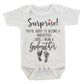 Witty And Bitty Surprise You'Re About To Become A Babysitter Funny Pregnancy Reveal Announcement Gift Godmother Onesie/Bodysuit