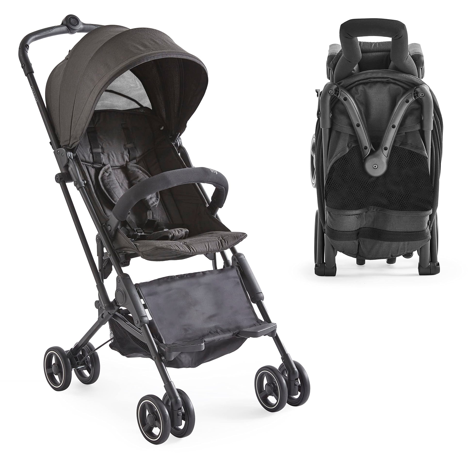 Contours Itsy Lightweight Baby & Toddler Stroller, Ultra-Sturdy and Compact, Easy One-Hand Fold and Carry Handle for Airplane or