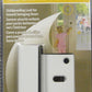 Cardinal Gates Door Guardian - Door Lock Security & Door Reinforcement For Inward Swinging Doors - Child Safety Locks For Doors