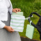 Ubbi On-The-Go Changing Baby Mat With Carrying Bag, Soft And Comfortable Diaper Bag Accessory Must Have For Newborns, Easy To Cl