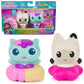 Gabbys Dollhouse: Gabby Cat Bath Squirters, Mercat & Pandy Paws Floating Toddler Bath Toys for Girls & Boys Ages 3 and up
