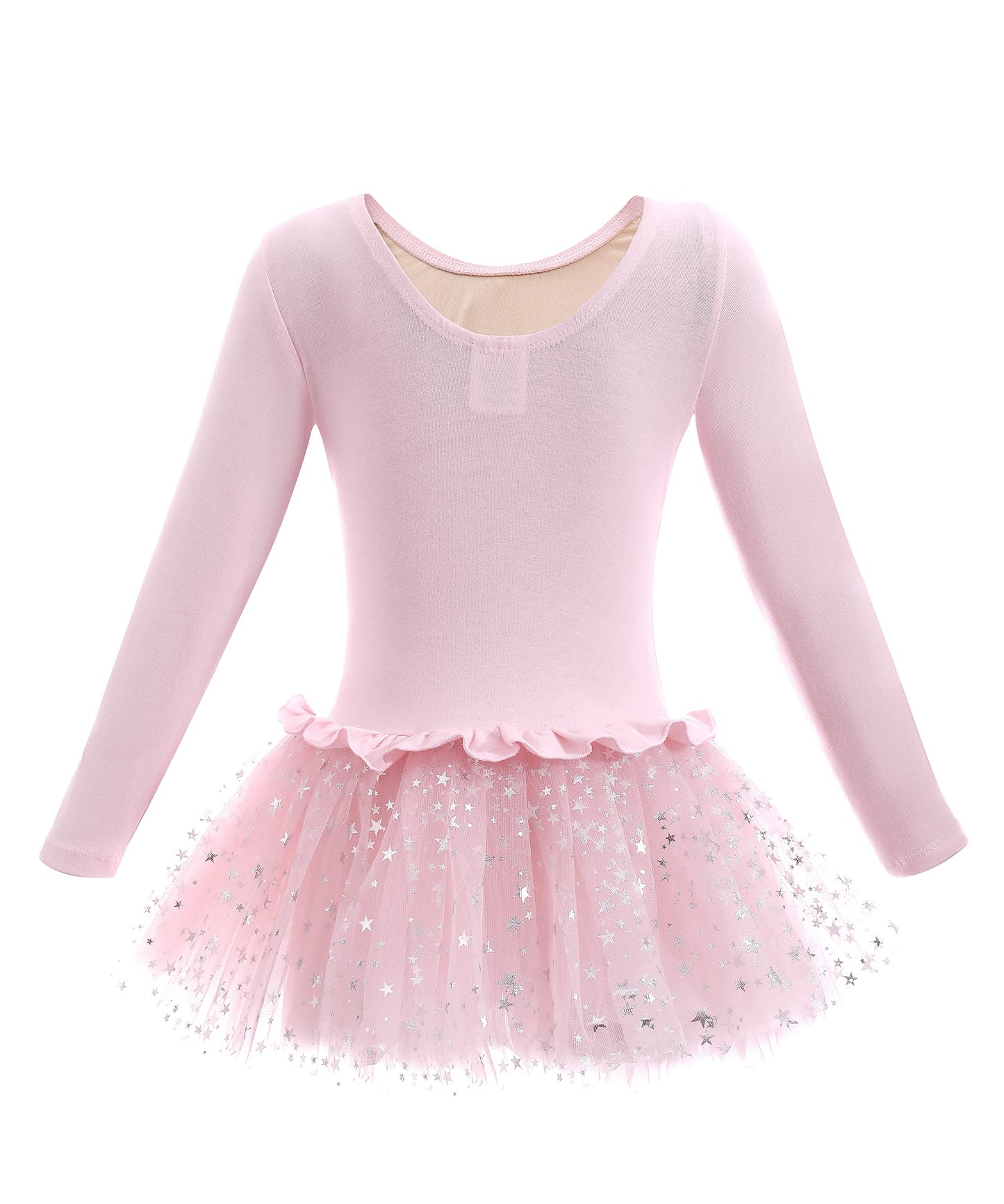 Dancina Leotard Sparkle Tutu Dress Long Sleeve Future Ballerina First Ballet Class Gift 2T Ballet Pink