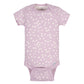 Grow By Gerber Baby Girls 5-Pack Short-Sleeve Onesies Bodysuits, Grey/Pink/Ivory, 0-3 Months