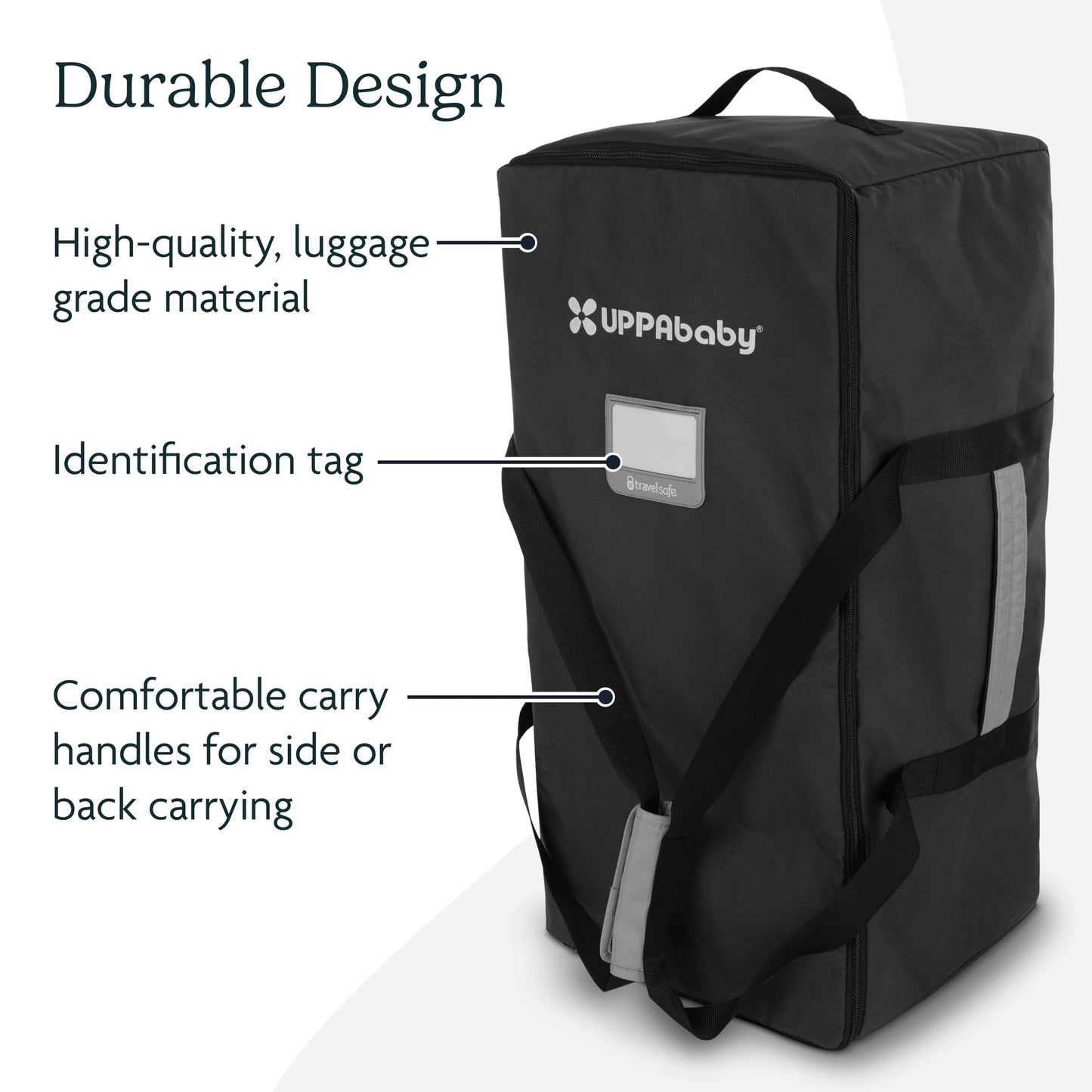 Uppababy Travel Bag For Remi Playard/Fits Playard, Mattress, Bassinet And Sheet/Easy-Carry Handles + Durable Design