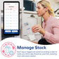 Dr. Talbot'S Mom Milkfresh Breast Milk Sensors - Track Freshness Of Pumped Milk With App. Manage Storage Bag Inventory, 20 Pk