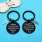 Xiahuyu Godparents Gifts From Godchild Godmother Gifts Godfather Keychain Christening Gifts For Godmother Godfather First Commun