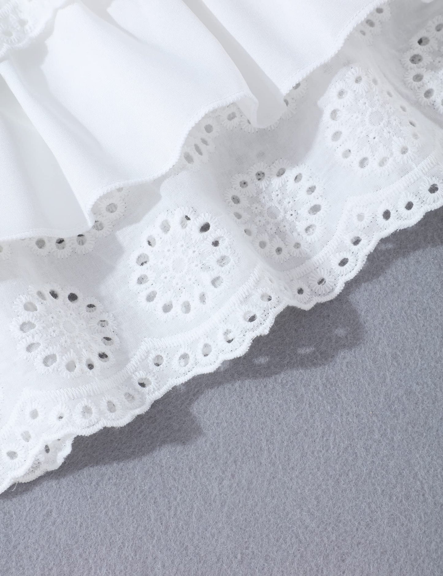 Hipea Toddler Baby Girls Clothes Ruffle Cami Polka Dot Tank Tops Casual Shorts 2-Piece Kids Short Set (Cami Laces,4-5T)