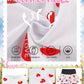 Bomdeals Adorable Cute Toddler Baby Girls Clothes Set,Long Sleeve T-Shirt +Pants Outfit(Age(5T), Whitered)