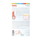 Nuby Pacifinder Baby Pacifier Clip - (2-Pack) - Pacifier Holder Clip with Convenient Hook Loop - Peach Stripes and Hearts