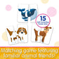 The Learning Journey: My First Match It - Head and Tails - 15 Piece Self-Correcting Animal Matching Puzzles - Learning Toys for
