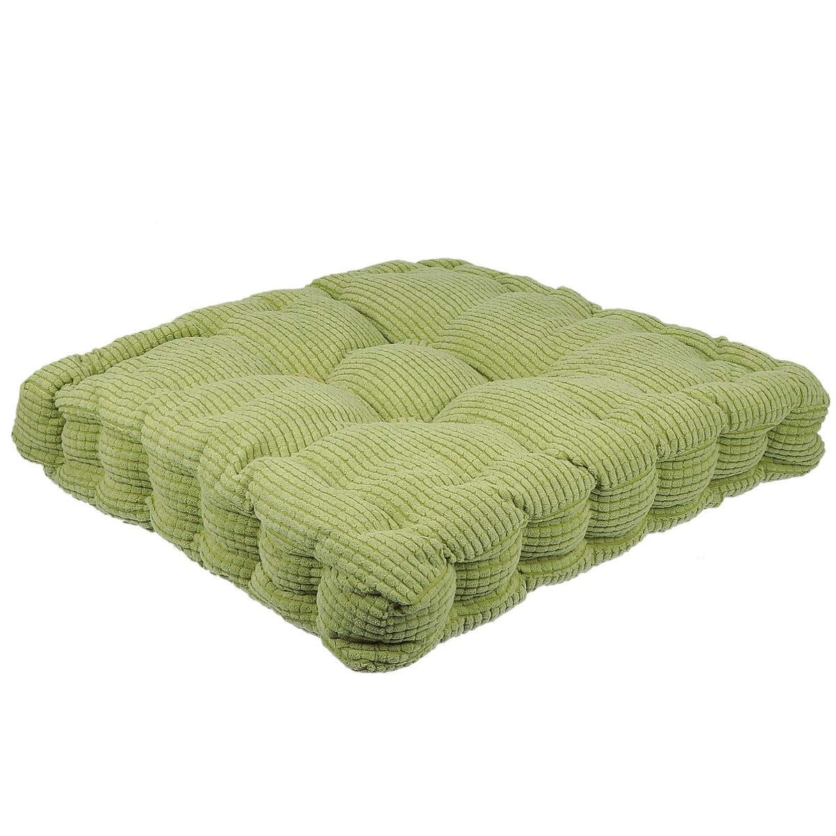 DOITOOL Comfortable Chair Cushion, Square Office Chair Pad for Home Kitchen Patio Car (Green)