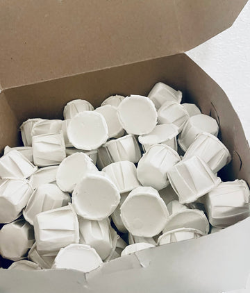 Cascarilla 10 Pc | Cascarilla White White Eggshell | Santeria (10)