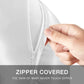 Pro Goleem Satin Nursing Pillow Cover 2 Pack Soft Silk Feeling Feeding Pillow Slipcover For Breastfeeding Moms Fits Standard Inf
