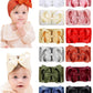 Doboi Baby Girl Headband - 12Pcs Nylon Hair Accessories With Big Ribbon Bows, Soft Lightweight Headbands For Baby Girls Infant N