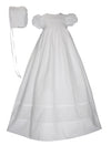 Heirloom 34' Christening Baptism Gown- Size 6 Months White
