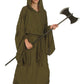 Swamp Thing Kid'S Robe Olive M