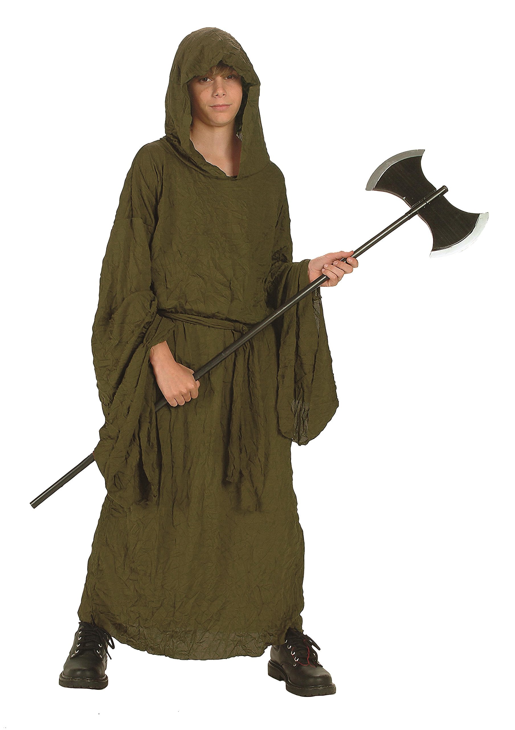 Swamp Thing Kid'S Robe Olive M