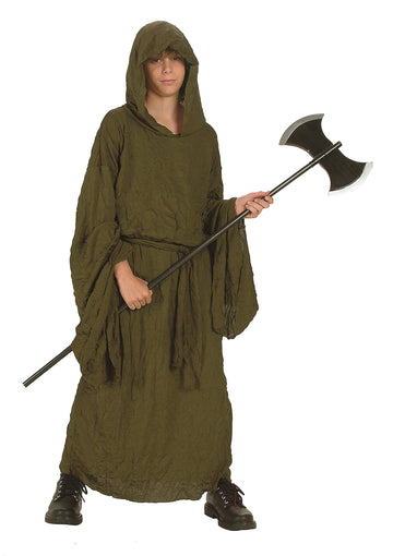 Swamp Thing Kid'S Robe Olive M